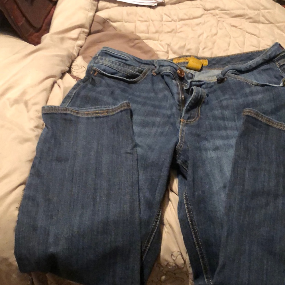 To the ankle jeans